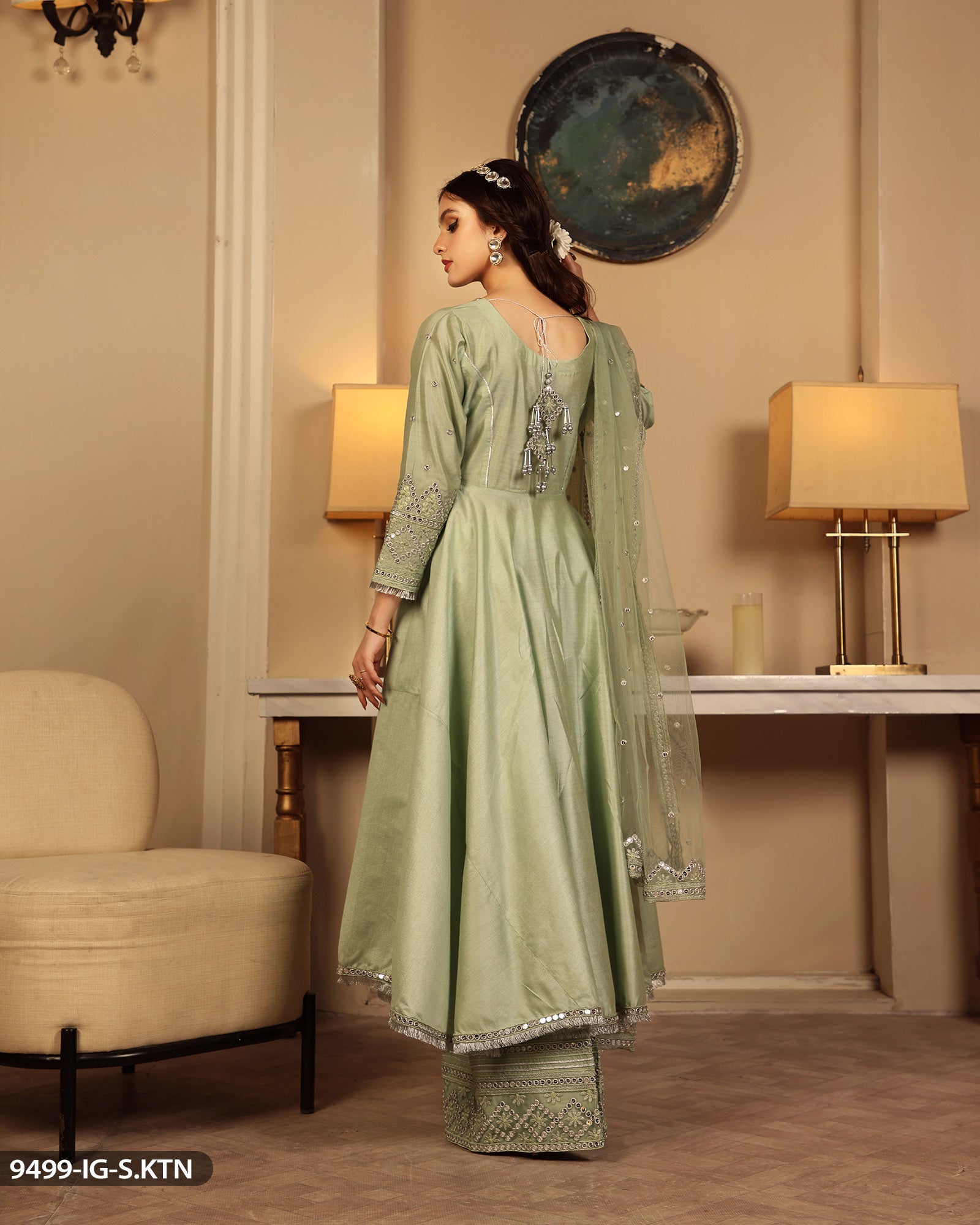 Formal Embroidered Frock