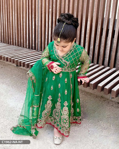 Kids 3 Piece Embroidered Suit