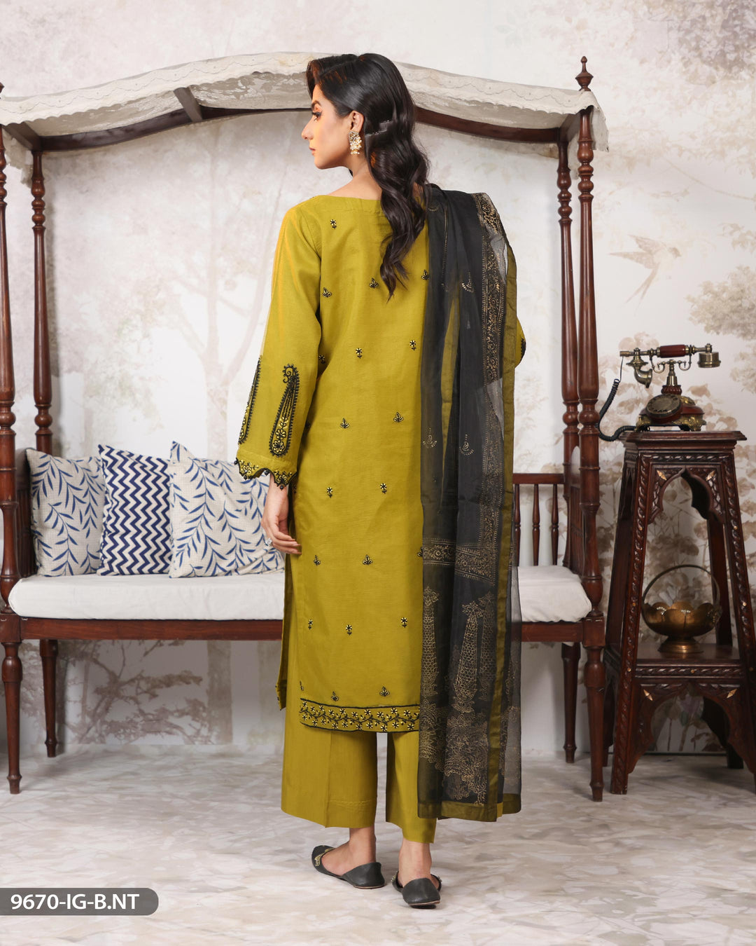 3 Piece Bori Net Suit | 9670-IG-B.NET