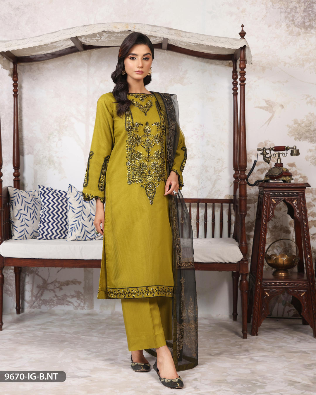 3 Piece Bori Net Suit | 9670-IG-B.NET