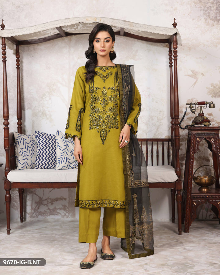 3 Piece Bori Net Suit | 9670-IG-B.NET