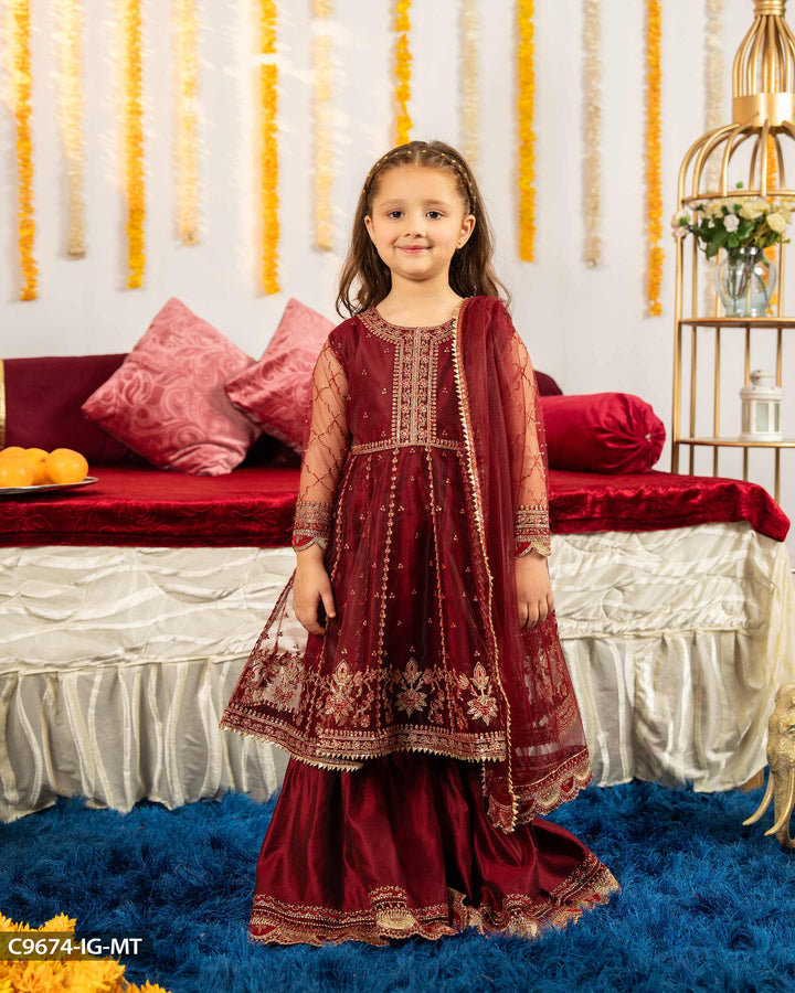 Kids 3 Piece Net Suit | 9674-IG-NT