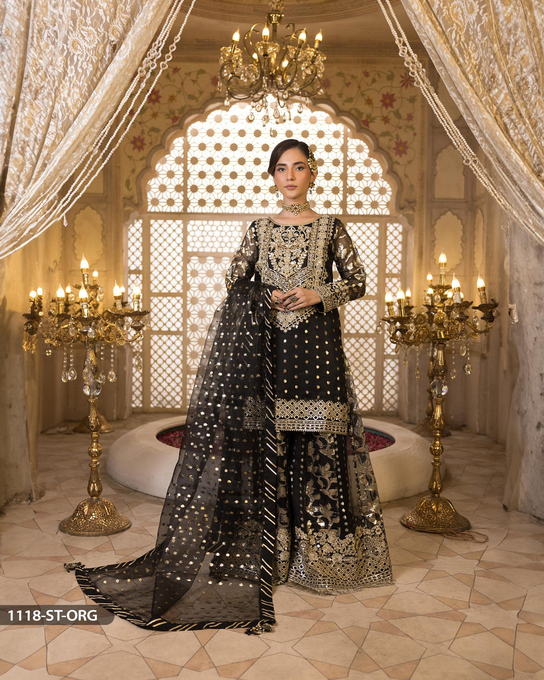 3 Piece Bindi Badla Suit | 1118-ST-B.BADLA