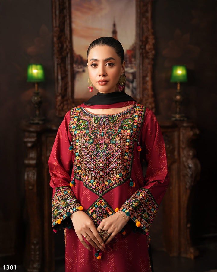 3 Piece Viscose Suit | 1301-NA-VS - Sha Posh Textile