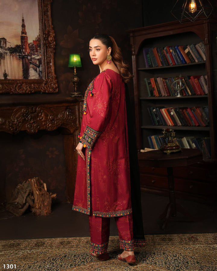 3 Piece Viscose Suit | 1301-NA-VS - Sha Posh Textile