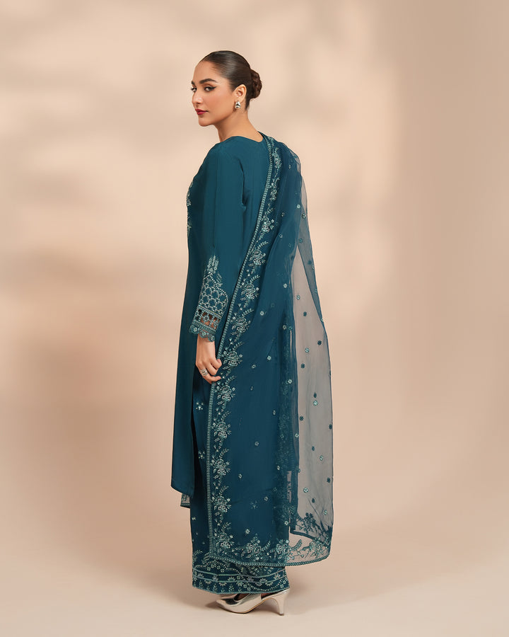 3 Piece Silk Suit Stitched | 1306-NA-SLK