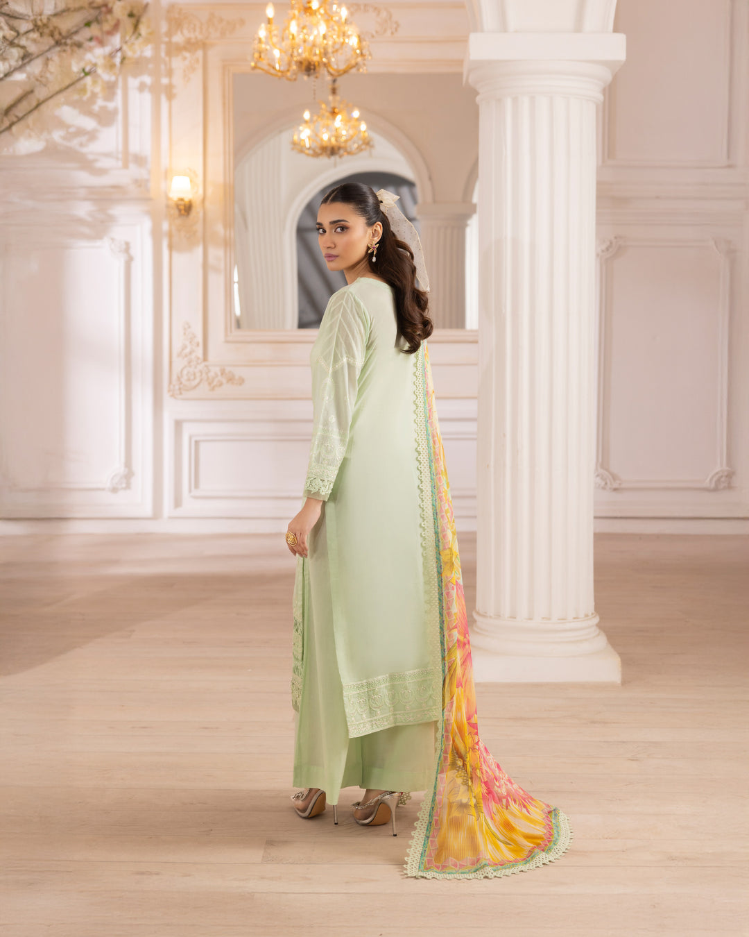 3-Piece Ready-to-Wear Lawn Suit | 17061-IG-LWN - Sha Posh Textile