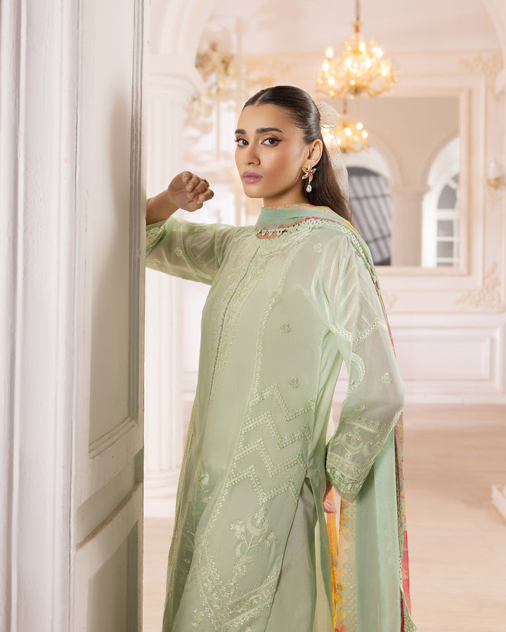 3-Piece Ready-to-Wear Lawn Suit | 17061-IG-LWN - Sha Posh Textile