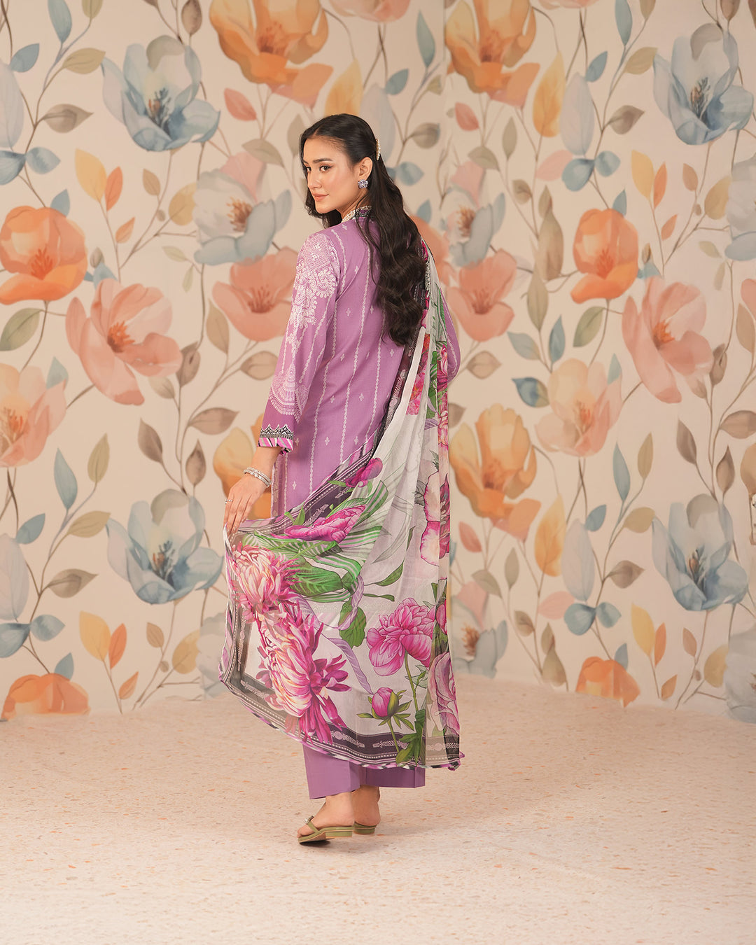 3 Piece Ready-to-Wear Lawn Suit | 17190-IG-LWN - Sha Posh Textile