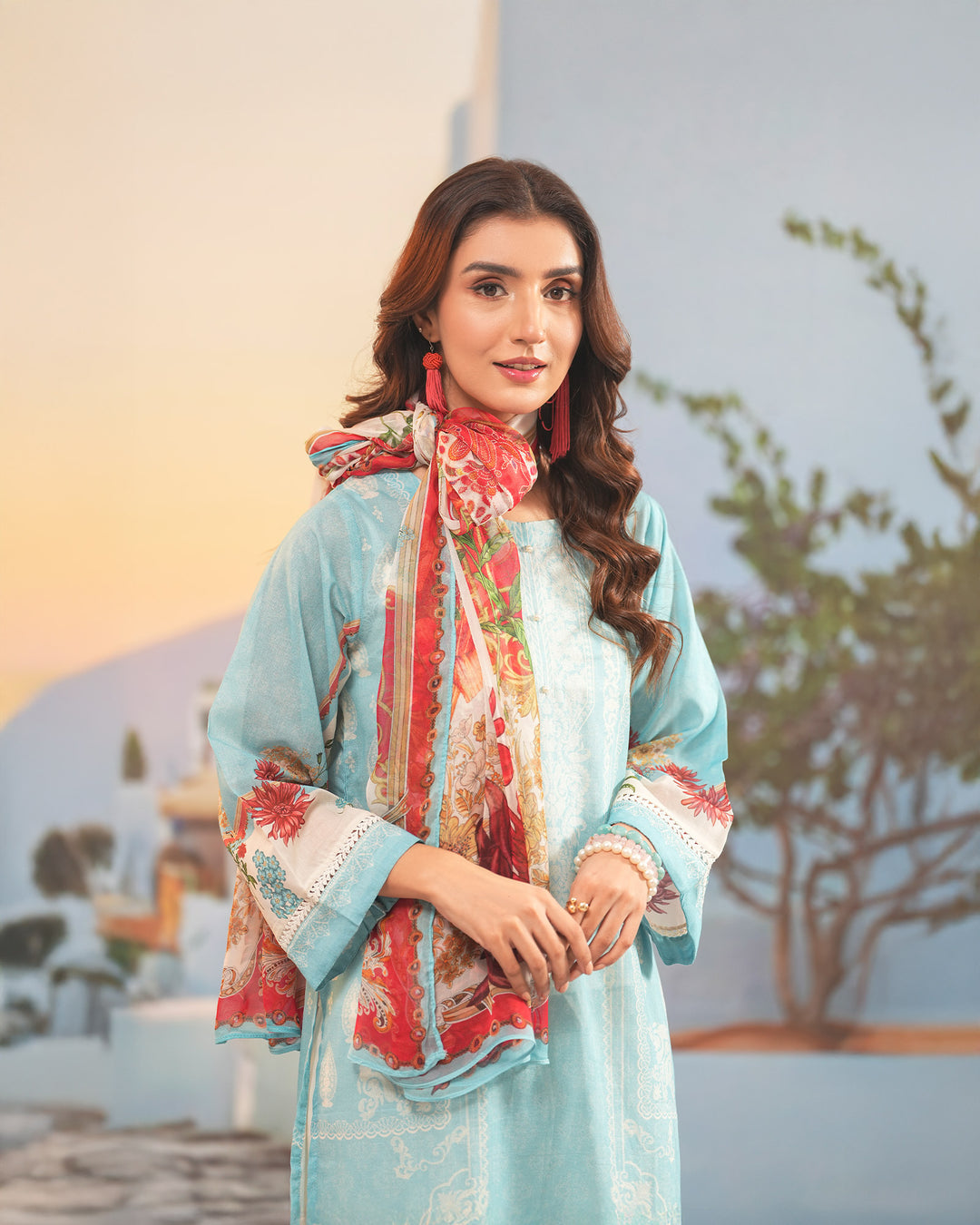 3-Piece Ready-to-Wear Lawn Suit | 17213-IG-LWN