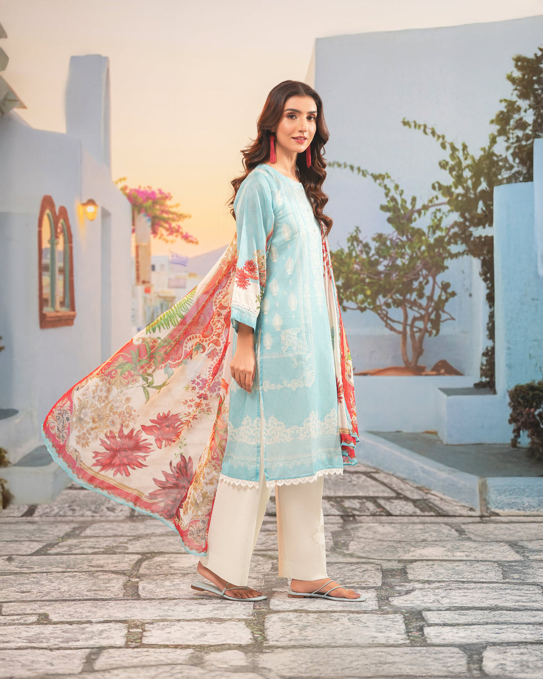 3-Piece Ready-to-Wear Lawn Suit | 17213-IG-LWN