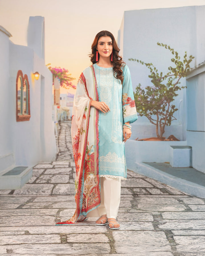 3-Piece Ready-to-Wear Lawn Suit | 17213-IG-LWN