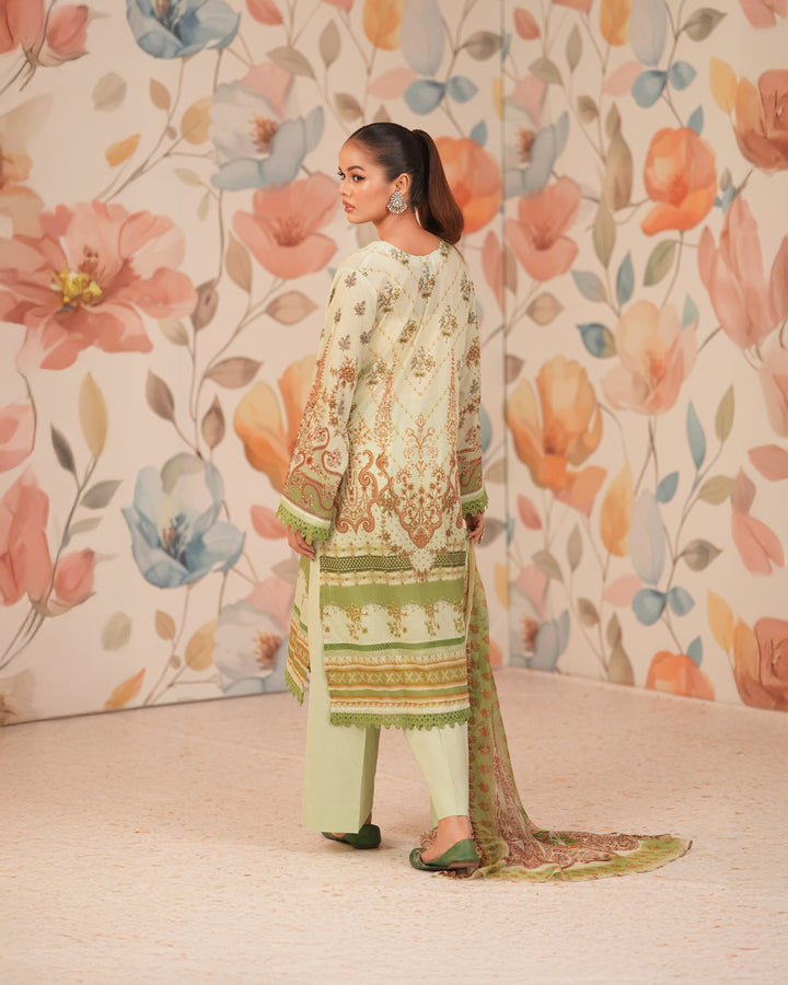 3-Piece Ready-to-Wear Lawn Suit | 17216-IG-LWN - Sha Posh Textile