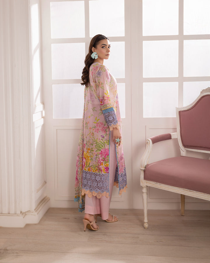 3-Piece Ready-to-Wear Lawn Suit | 17227-IG-LWN - Sha Posh Textile