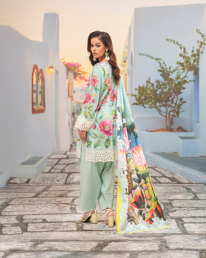 3-Piece Ready-to-Wear Lawn Suit| 17230-IG-LWN - Sha Posh Textile