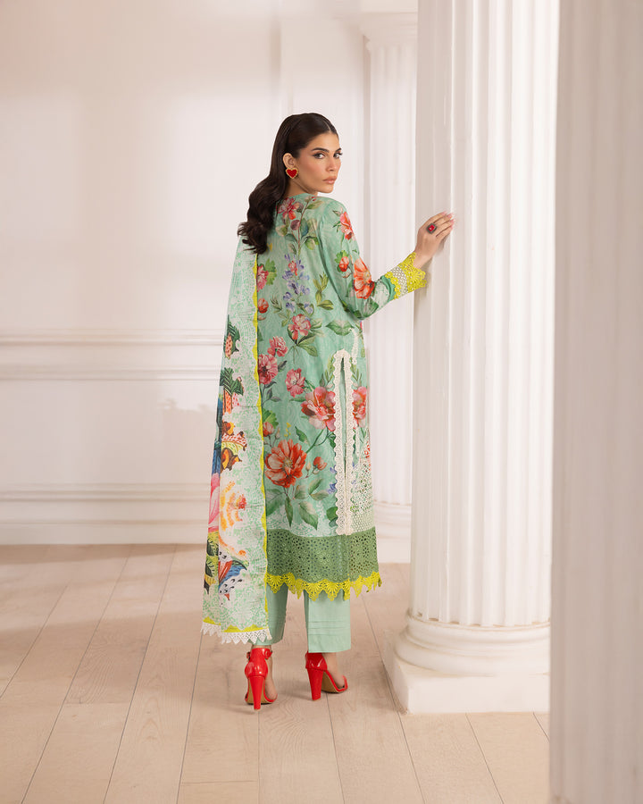 3-Piece Ready-to-Wear Lawn Suit | 17232-IG-LWN - Sha Posh Textile