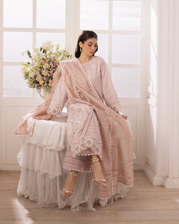 3-Piece Ready-to-Wear Lawn Suit | 17238-IG-LWN - Sha Posh Textile