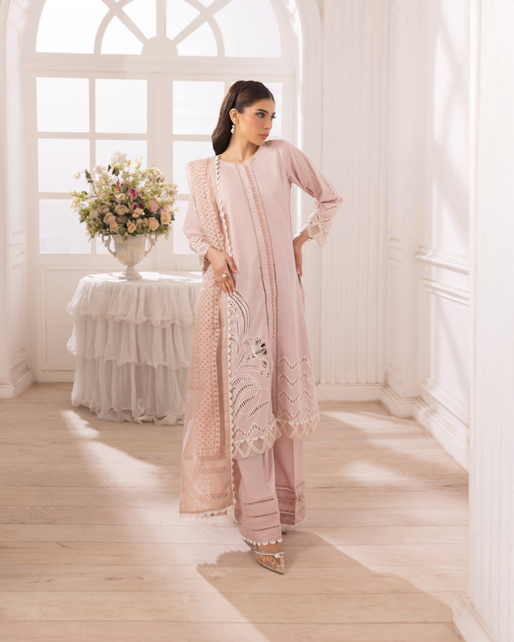 3-Piece Ready-to-Wear Lawn Suit | 17238-IG-LWN - Sha Posh Textile