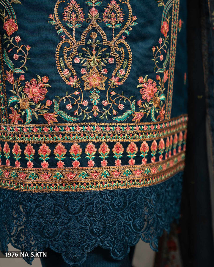 Stitched 3 Piece Embroidered Suit | 1976-NA-S.KTN