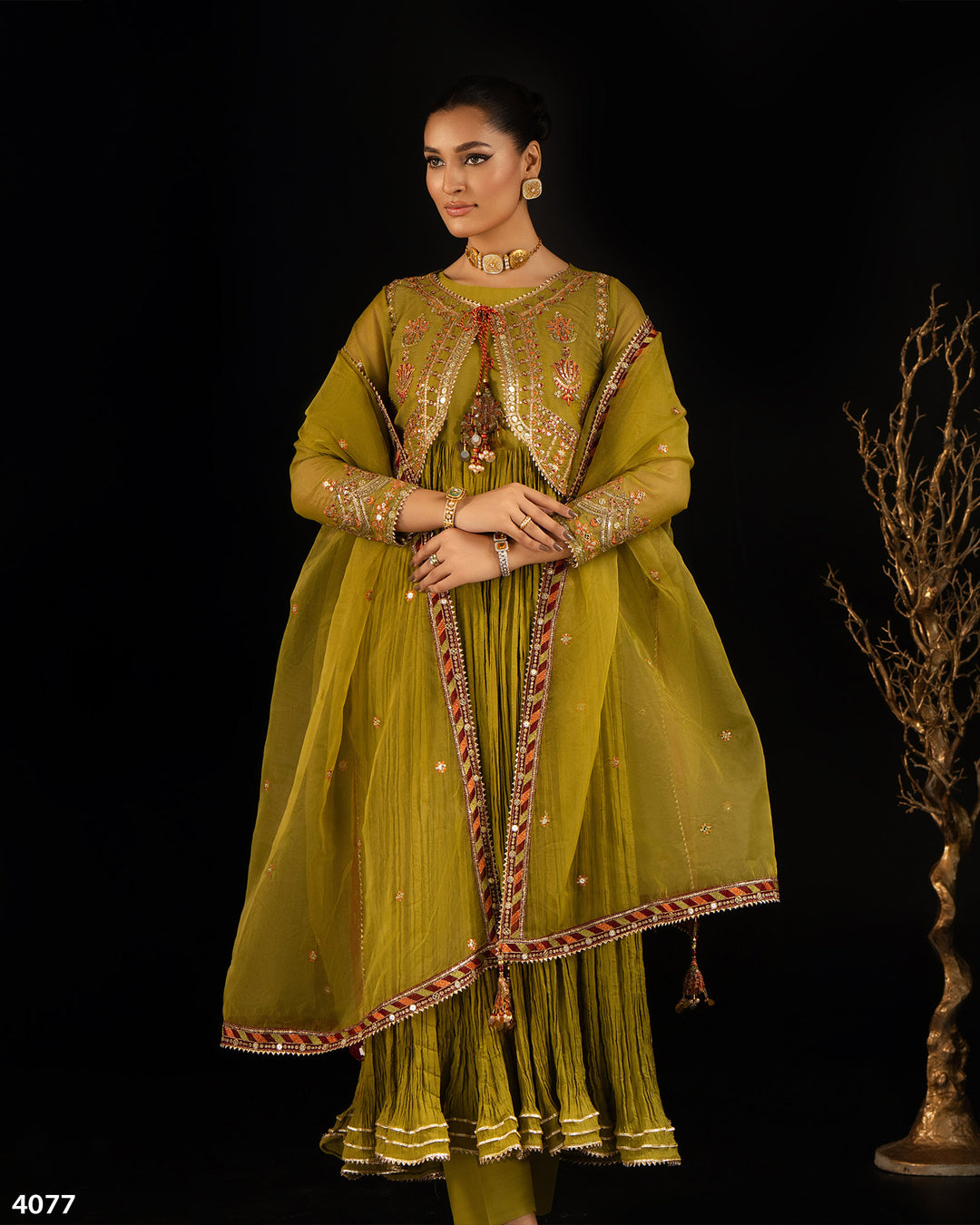 3 Piece Bori Net Suit | 4077-SJ-B.NET