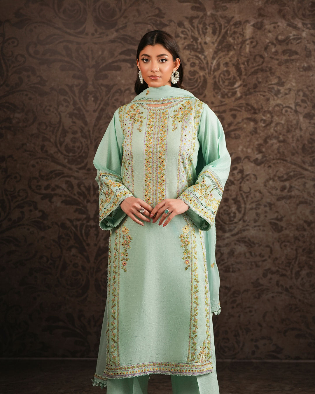 Jacquard Cotton 3PC | 4102