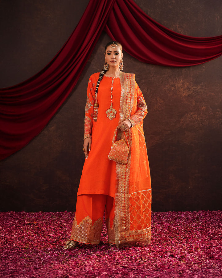 3-Piece Ready-to-Wear Raw Silk Suit | 415-AR-RWS - Sha Posh Textile