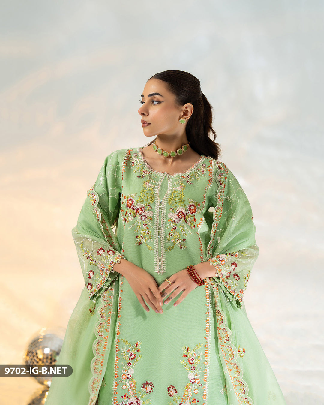 3 Piece Bori Net Suit | 9702-IG-B.NET