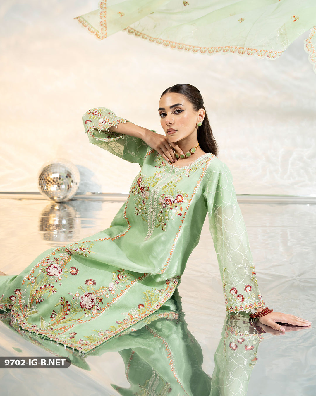 3 Piece Bori Net Suit | 9702-IG-B.NET