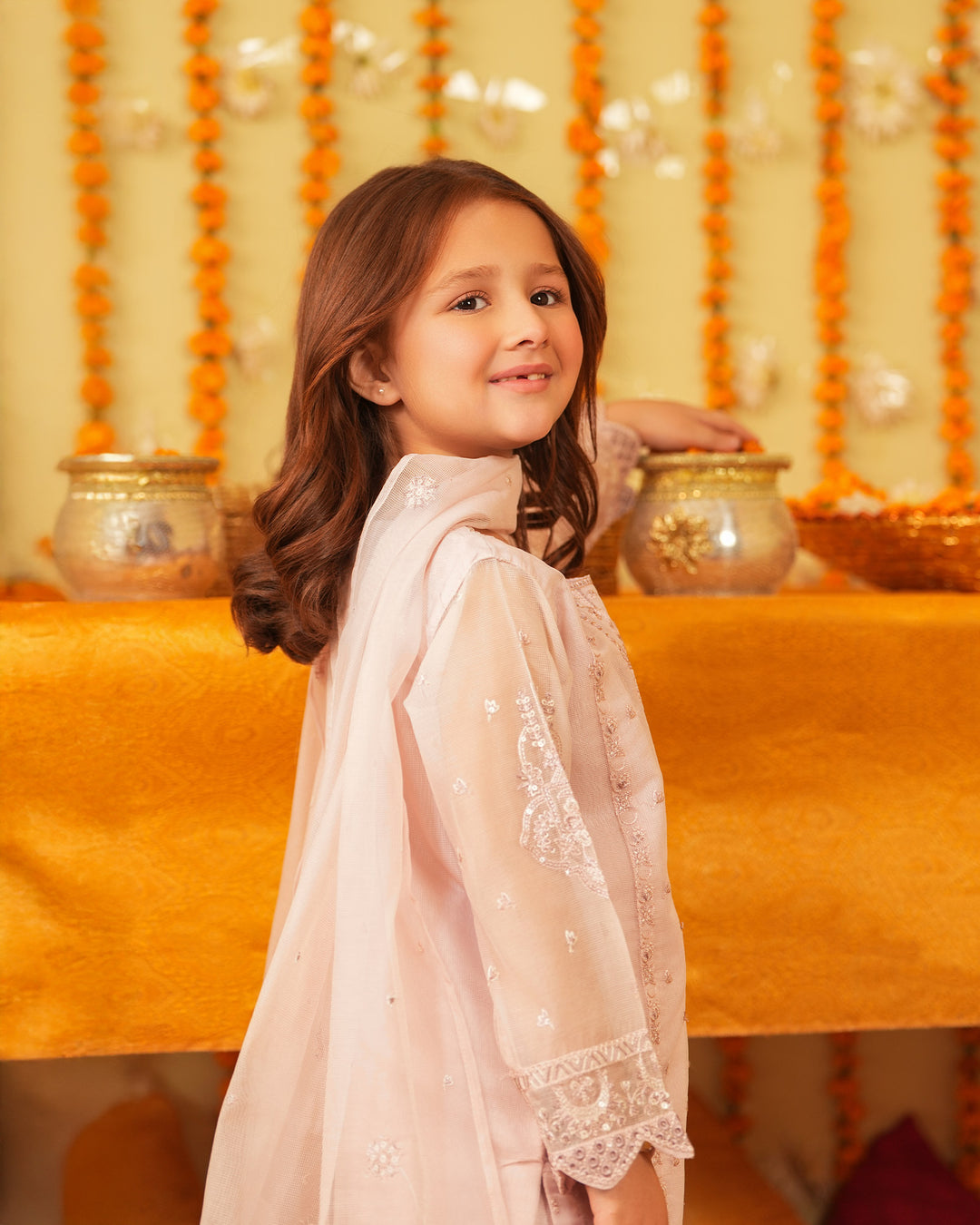 Kids 3 Piece Bori Net Suit Stitched | 2262-AF-B.NET