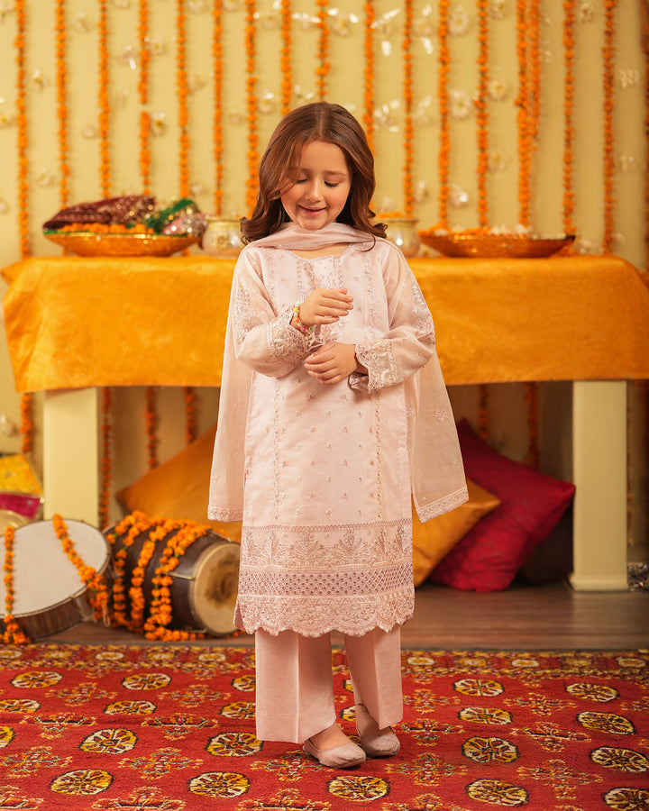 Kids 3 Piece Bori Net Suit Stitched | 2262-AF-B.NET