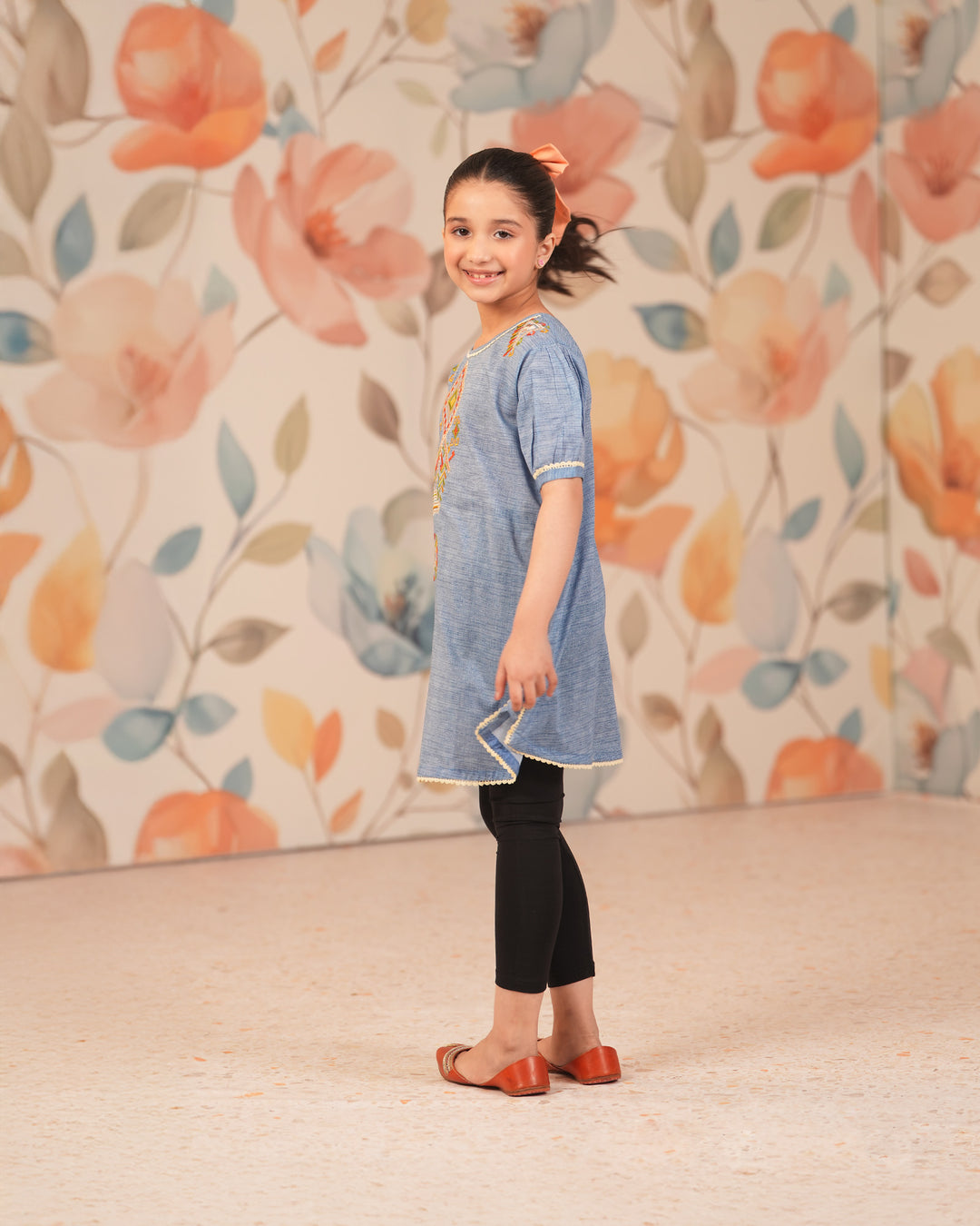 Kids Lawn Printed Shirt | 17170-IG-LWN - Sha Posh Textile