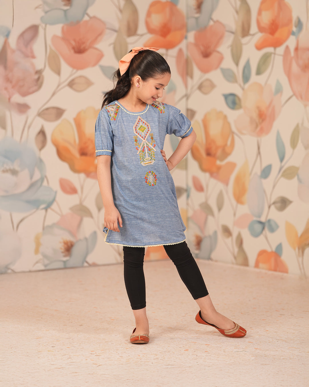 Kids Lawn Printed Shirt | 17170-IG-LWN - Sha Posh Textile