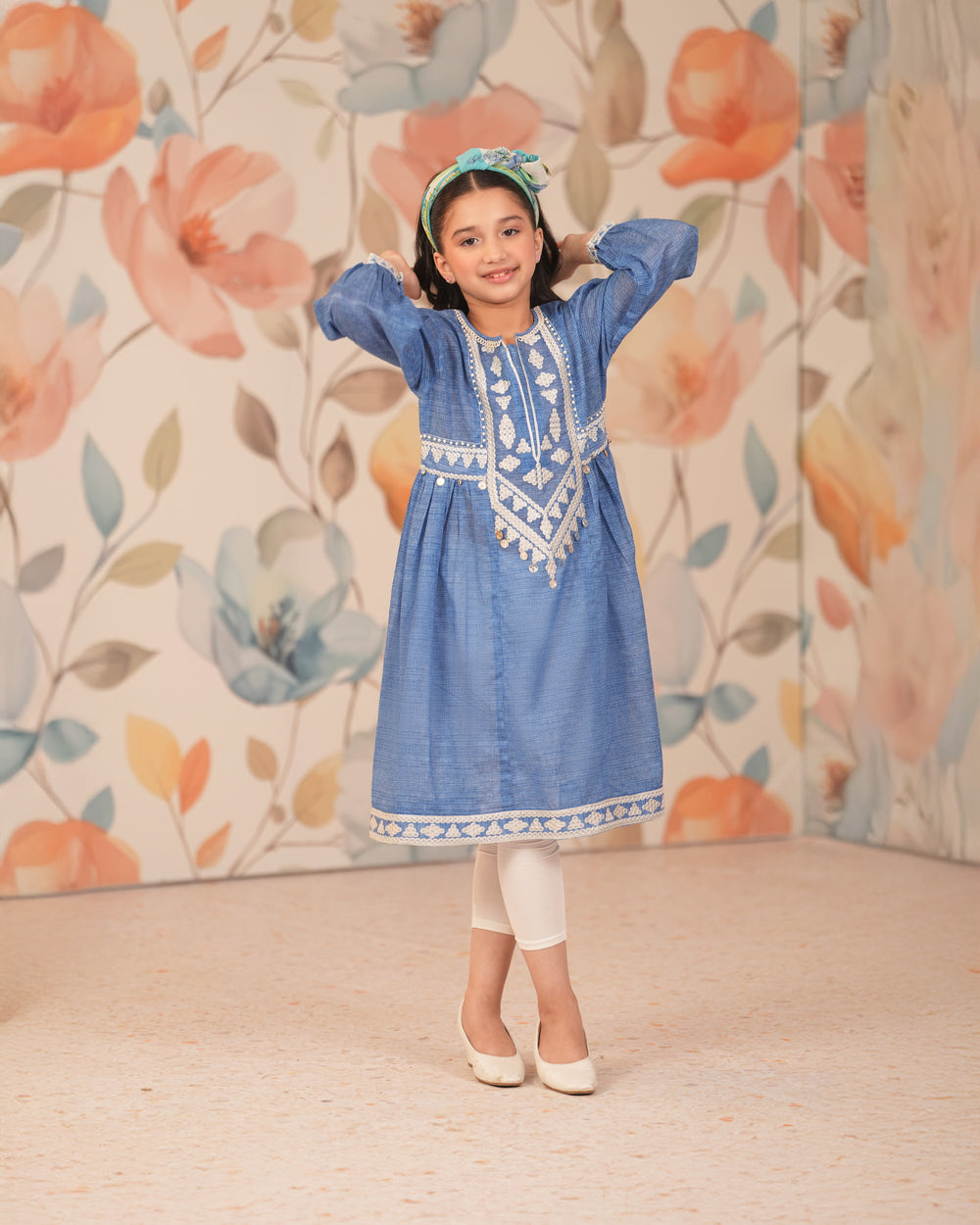 Kids Printed Lawn Shirt | 17178-IG-LWN - Sha Posh Textile