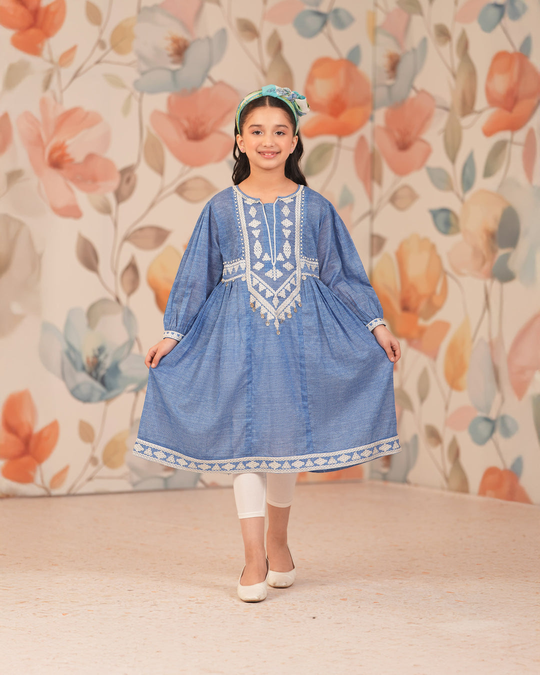 Kids Printed Lawn Shirt | 17178-IG-LWN - Sha Posh Textile