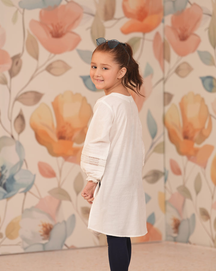 Kids Jacquard Cotton Shirt | 17235-IG-J.CT - Sha Posh Textile