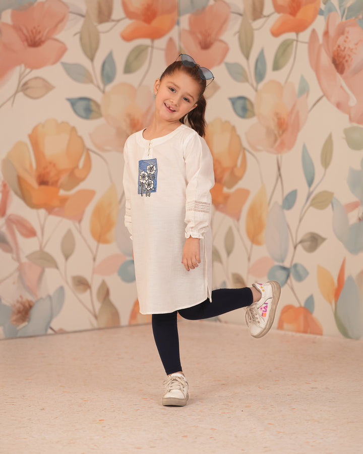 Kids Jacquard Cotton Shirt | 17235-IG-J.CT - Sha Posh Textile