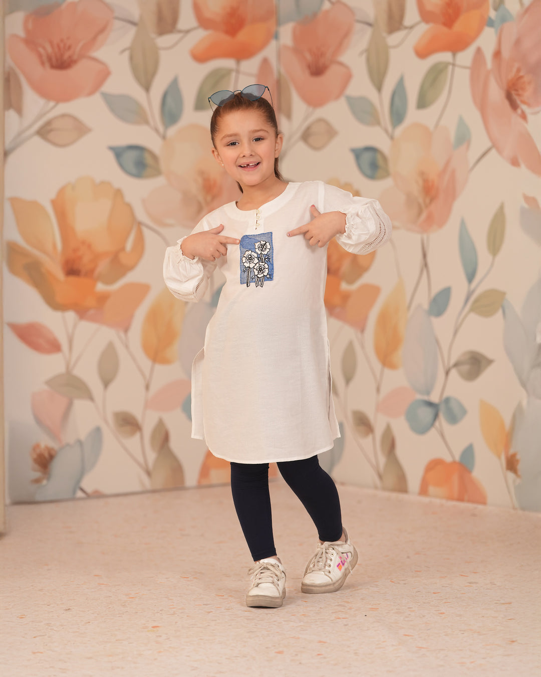 Kids Jacquard Cotton Shirt | 17235-IG-J.CT - Sha Posh Textile