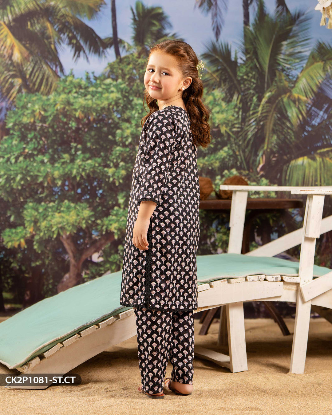 Kids 2 Piece Cotton Suit | 1081-ST-CT