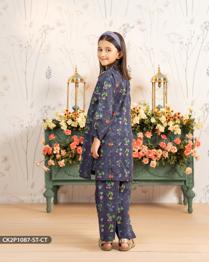 2 Piece Cotton Suit | 1087-ST-CT