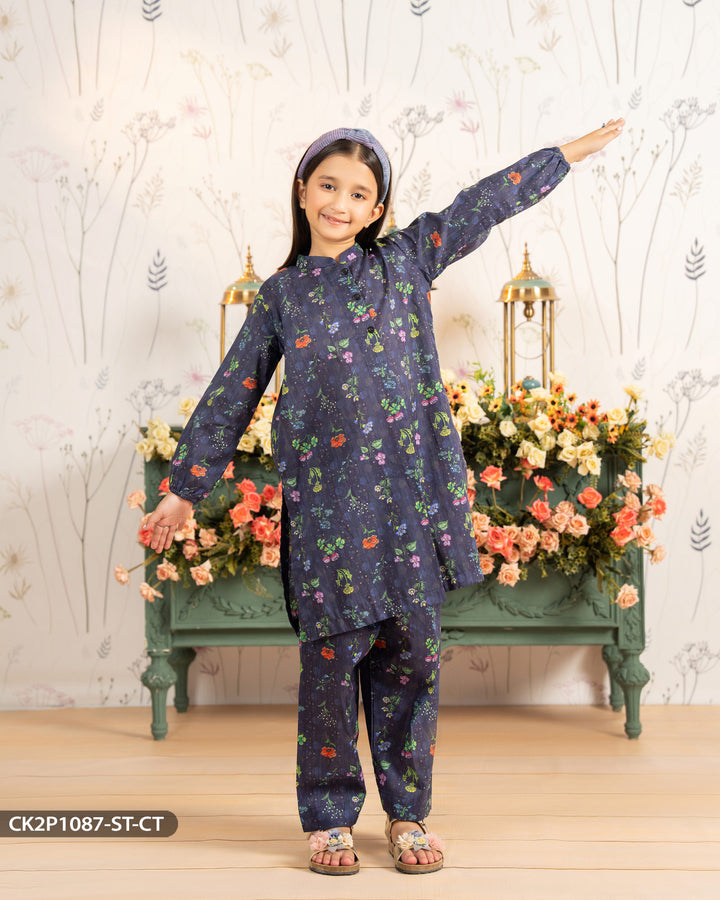 2 Piece Cotton Suit | 1087-ST-CT