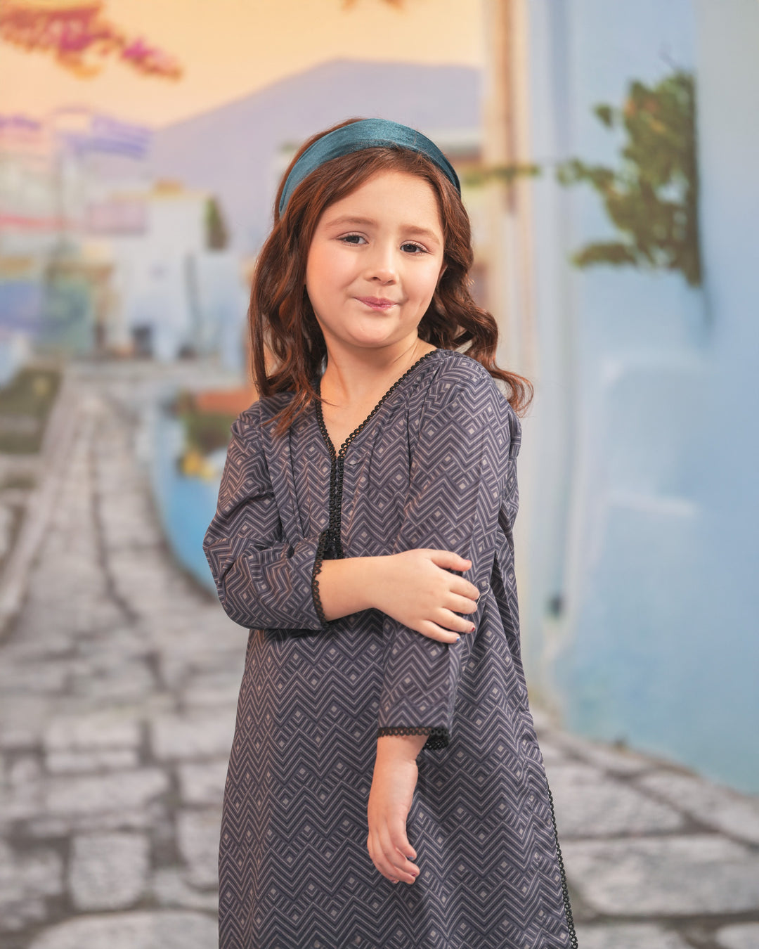 Kids 2 Piece Ready-to-Wear Cotton Suit | 1096-ST-CT - Sha Posh Textile