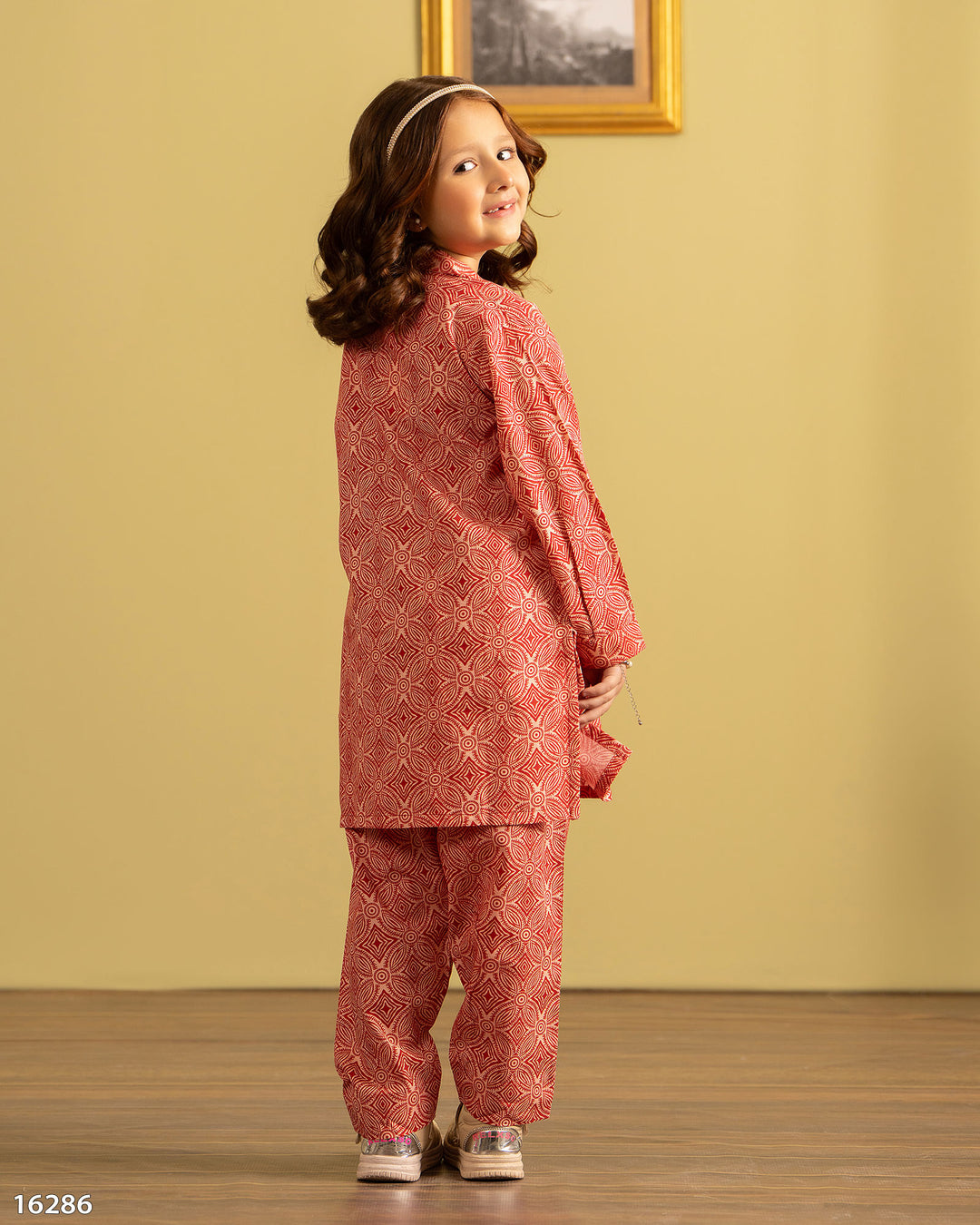 2 Piece Kids Khaddar Suit | 16286-IG-KD