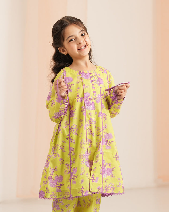 Kids Lawn Frock | 17308