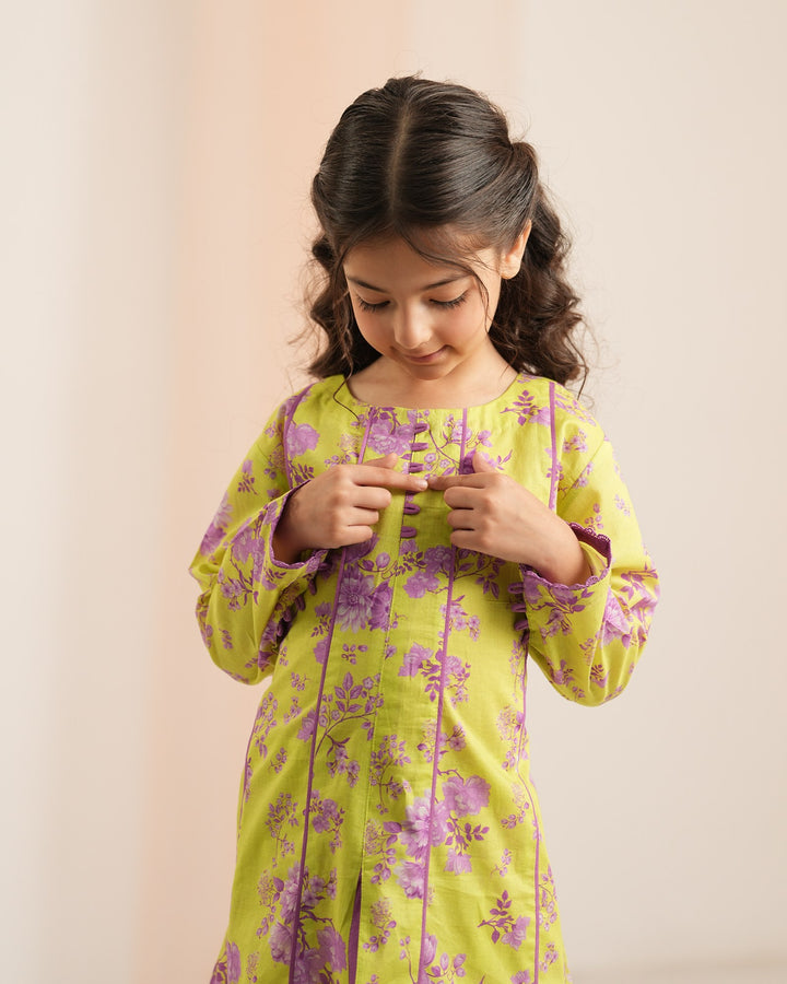 Kids Lawn Frock | 17308