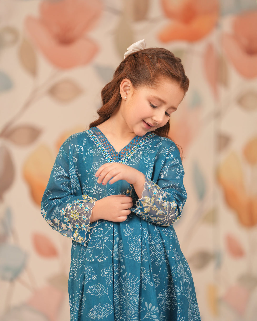 Kids 2 Piece Ready-to-Wear Lawn Suit | 1993-NA-LWN - Sha Posh Textile