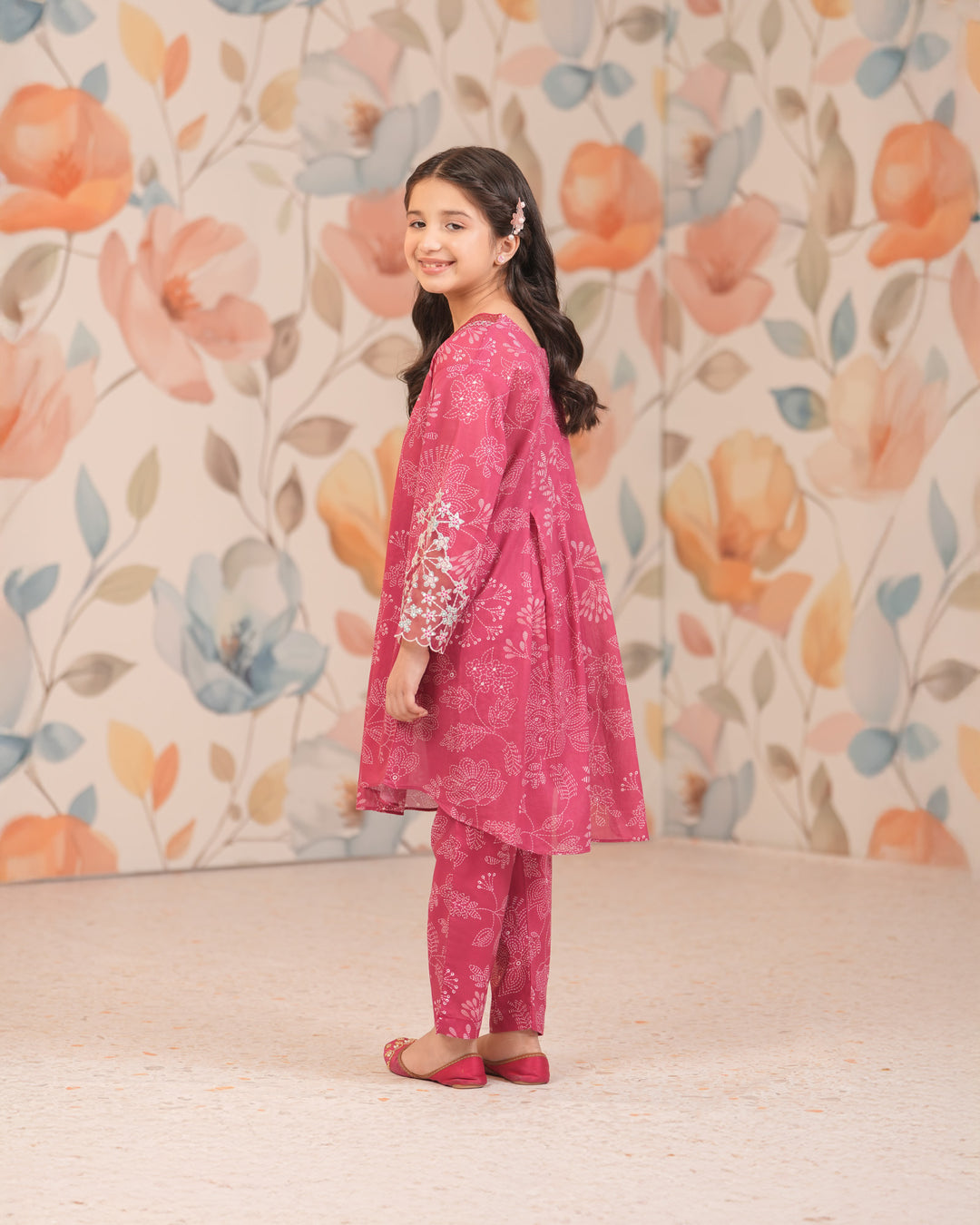 Kids 2 Piece Ready-to-Wear Lawn Suit | 1993-NA-LWN - Sha Posh Textile