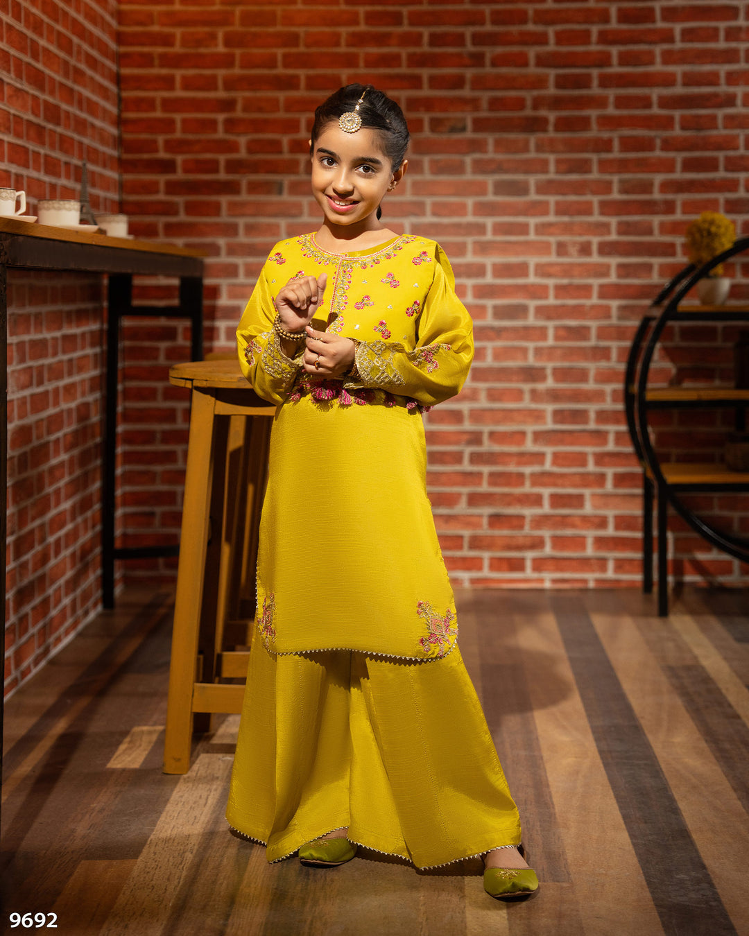 Kids 2 Piece Raw Silk Stitched Suit | 9692-IG-RWS