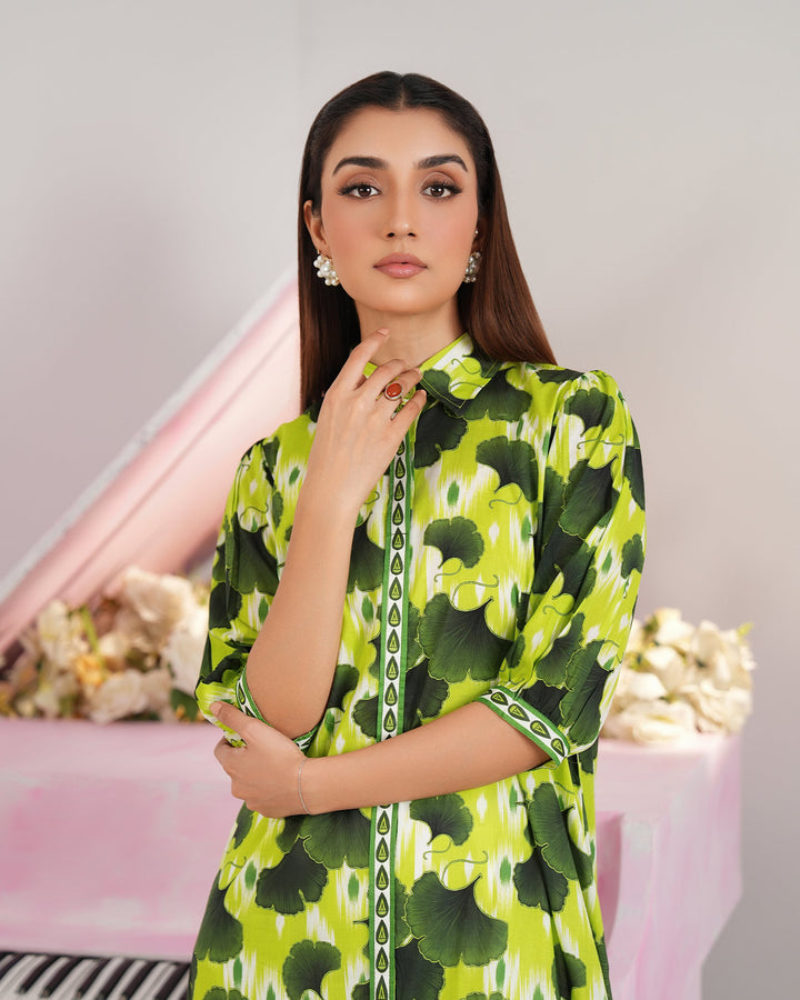 1-Piece Lawn Printed Frock | 17271-IG-LWN