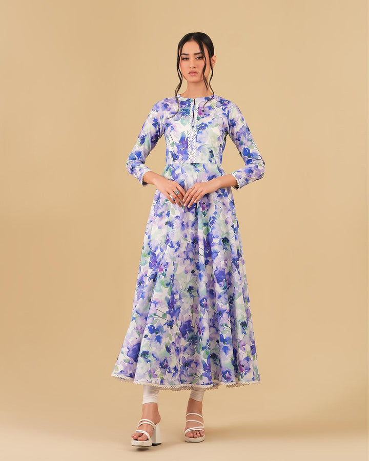 2 Piece - Printed Cambric Cotton Suit Unstitched | UNFF0107-K.CT