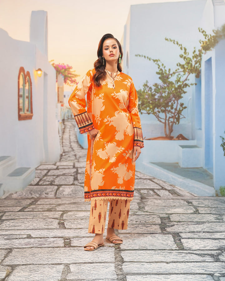 2 Piece Ready-to-Wear Cotton Suit | 1080-ST-CT - Sha Posh Textile